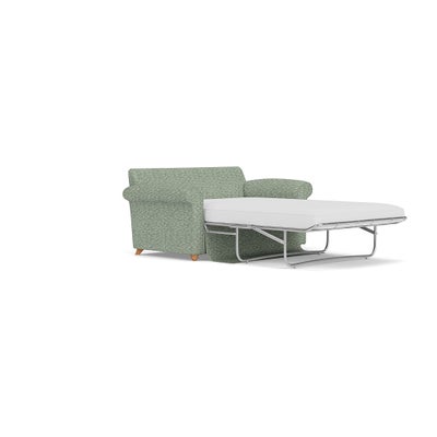 Sofa Bed Large 2 Seater - Lake - Herringbone Weave