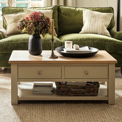 Coffee Table with Drawers