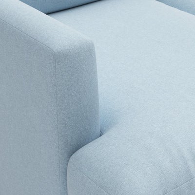 3 Seater - Sky blue - House linen mix