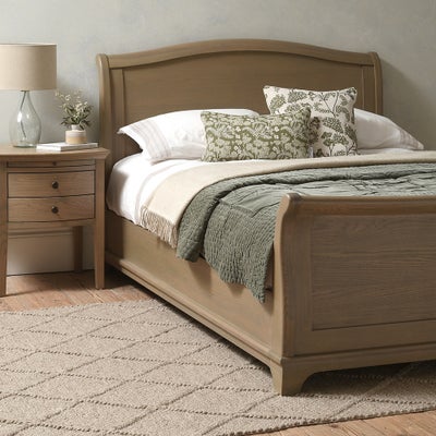 6ft Super King Sleigh Bed