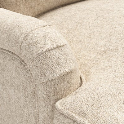 Love Seat - Natural - Aquaclean Oxford
