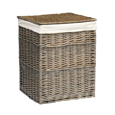 Large Antique Wash Laundry Basket