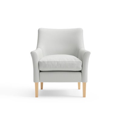 Armchair - Duck Egg - Broadway Stripe