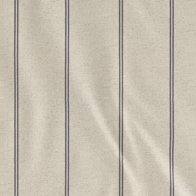 Foot Stool - Charcoal - Compton Stripe