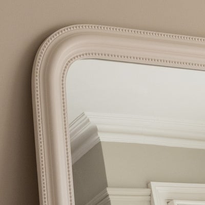 Warm White Large Mirror