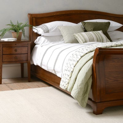 5ft Kingsize Sleigh Bed