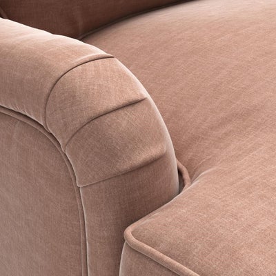 3 Seater - Dusky Rose - Eco Chenille