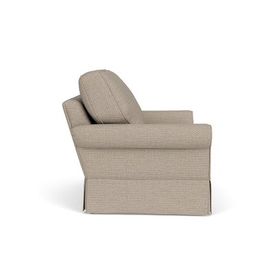 2 Seater - Natural - Herringbone Weave