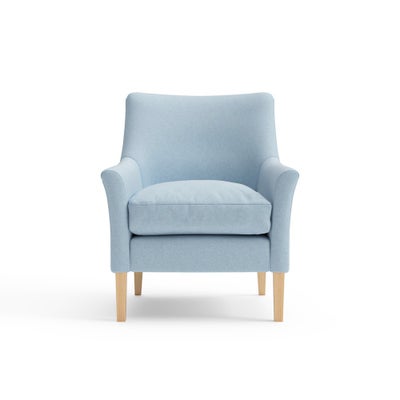 Armchair - Sky blue - House Linen Mix
