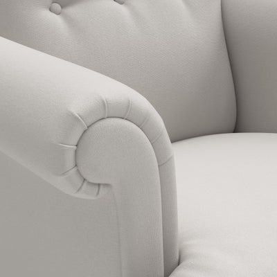 Armchair - Dove grey - House Linen Mix