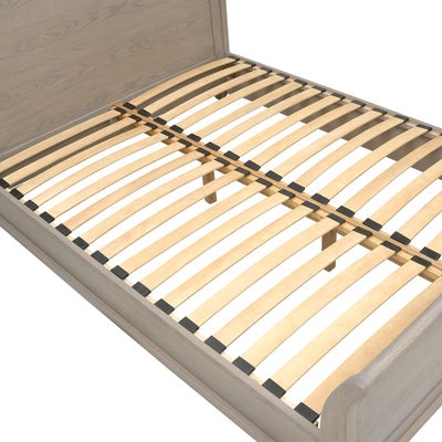 5ft King Size Sleigh Bed and 2 Bedside Table Set