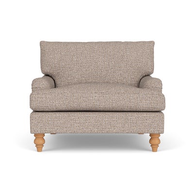 Love Seat - Natural Mix - Textured Weave