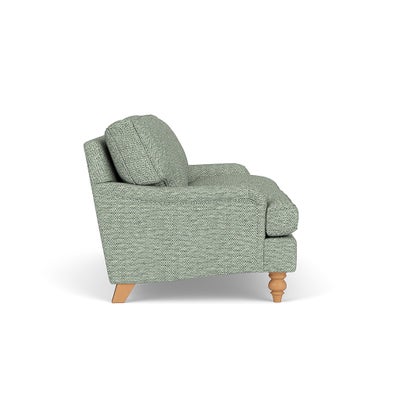 Large 2 Seater - Lake - Herringbone Weave