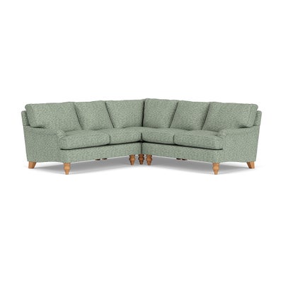 Corner Sofa - Lake - Herringbone Weave