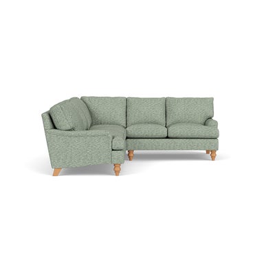 Corner Sofa - Lake - Herringbone Weave
