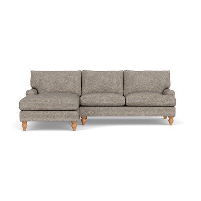 Chaise Large Left Hand - Shoreline Mix - Textured Weave