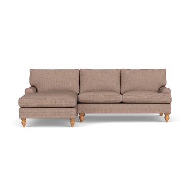 Chaise Large Left Hand - Autumn Mix - Textured Weave