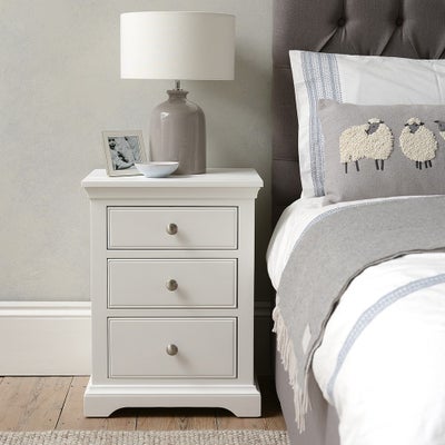 3 Drawer Bedside Table