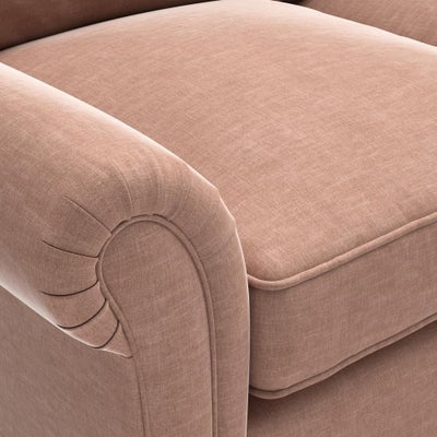 Armchair - Dusky Rose - Eco Chenille
