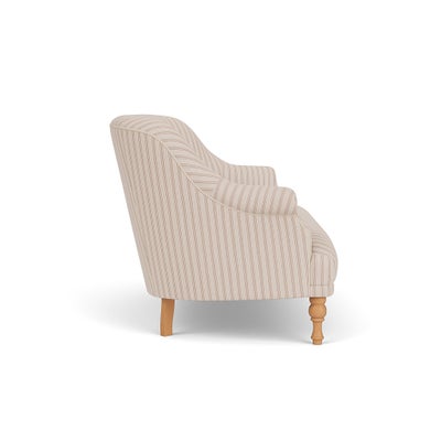 2 Seater - Flax - Kingham Stripe