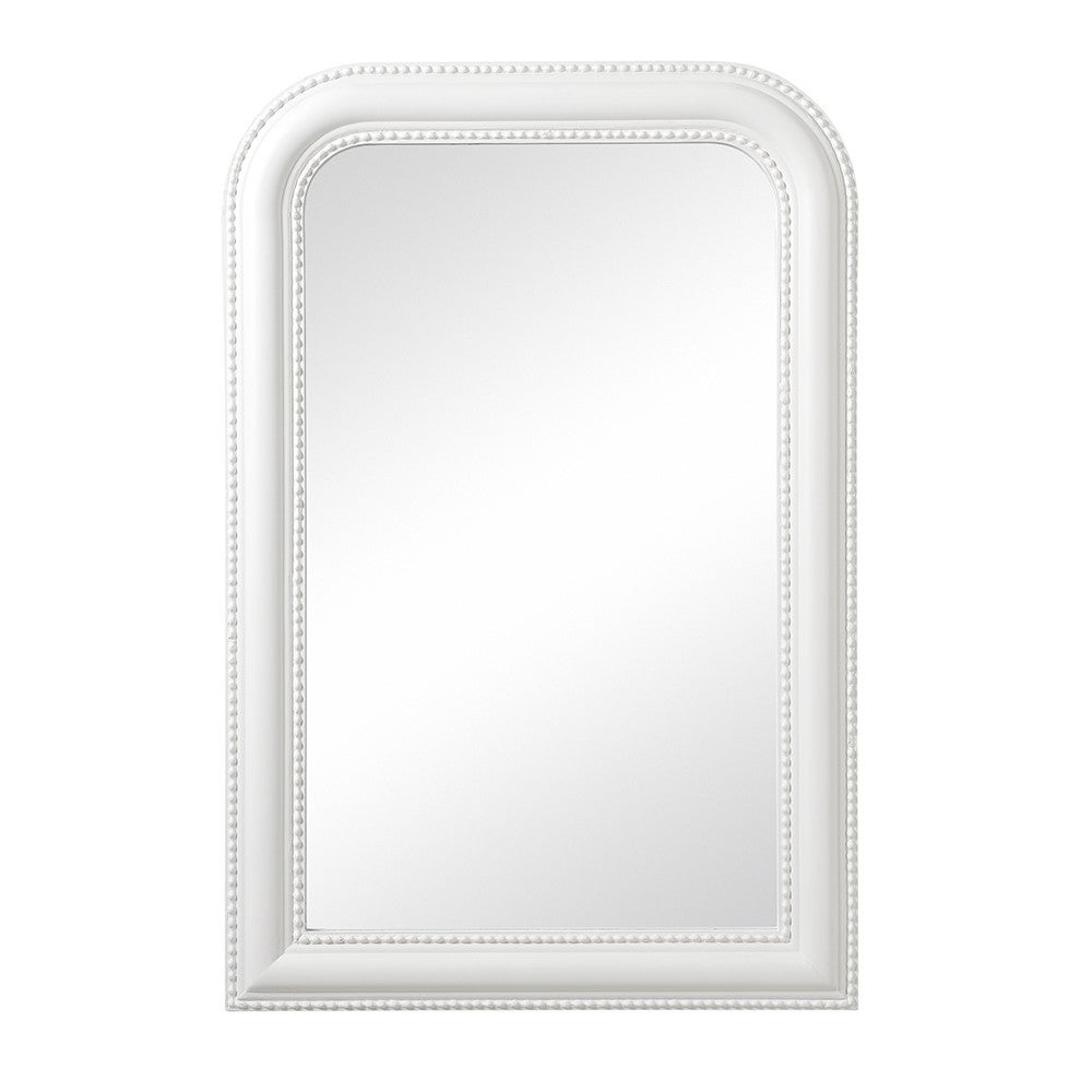 TOMOO　Mirrors　バニラホワイト Warm White Rectangular Mirror 84x56cm - The Cotswold Company