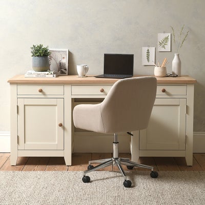 Double Pedestal Desk