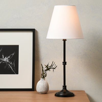 Clover Black Table Lamp