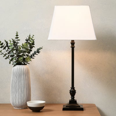 Lark Black Table Lamp