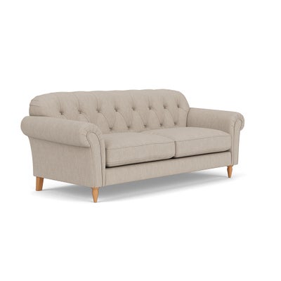 4 Seater - Natural - Luxury Italian Linen