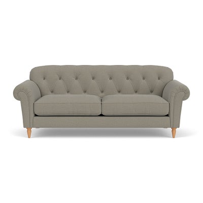 4 Seater - Flax - Rustic Weave