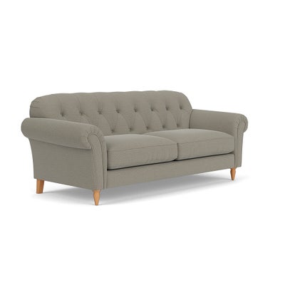 4 Seater - Flax - Rustic Weave