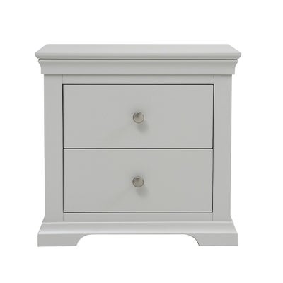 Large 2 Drawer Bedside Table