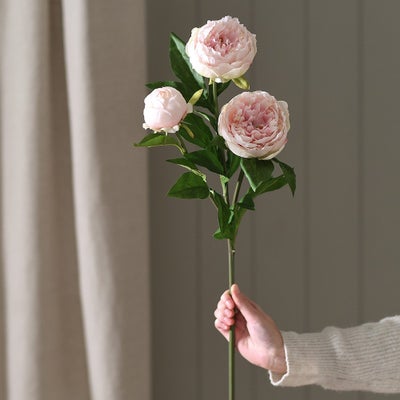 Peony Spray Flowers 76cm