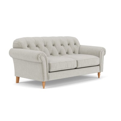 Large 2 Seater - Grey Mist - Eco Chenille