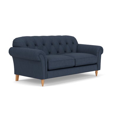 Large 2 Seater - Indigo - Luxury Italian Linen