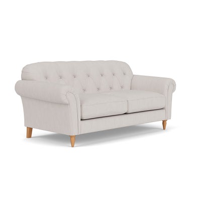 Large 2 Seater - Soft White - Luxury Italian Linen