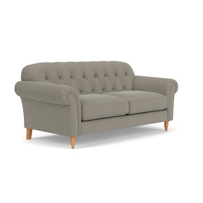 3 Seater - Flax - Rustic Weave