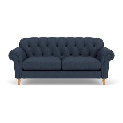 3 Seater - Indigo - Luxury Italian Linen