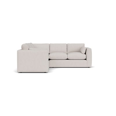 Corner Sofa - Soft White - Luxury Italian Linen