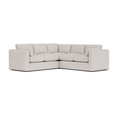Corner Sofa - Soft White - Luxury Italian Linen