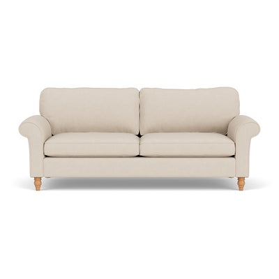 4 Seater - Lily White - House Linen Mix