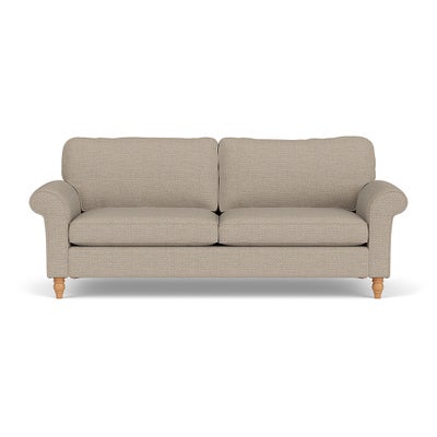 4 Seater - Natural - Herringbone Weave