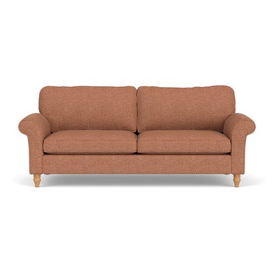 4 Seater - Brick - Herringbone Weave