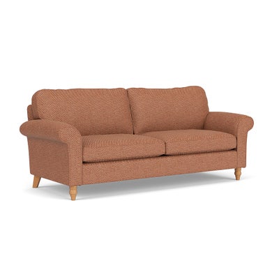 4 Seater - Brick - Herringbone Weave