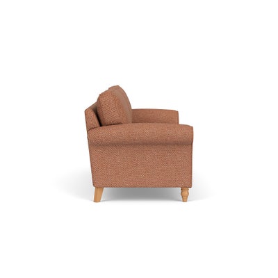 4 Seater - Brick - Herringbone Weave