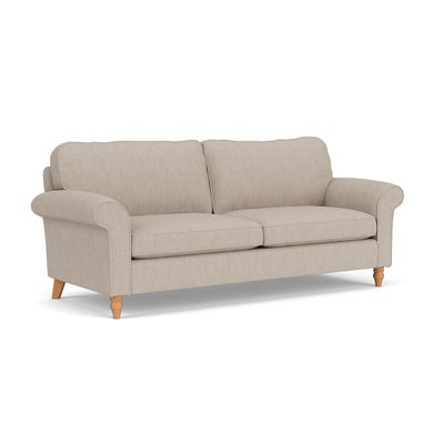 4 Seater - Natural - Luxury Italian Linen