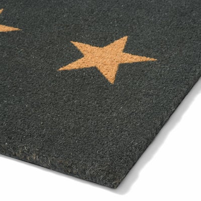 Coir Doormat - Stars 60x90cm