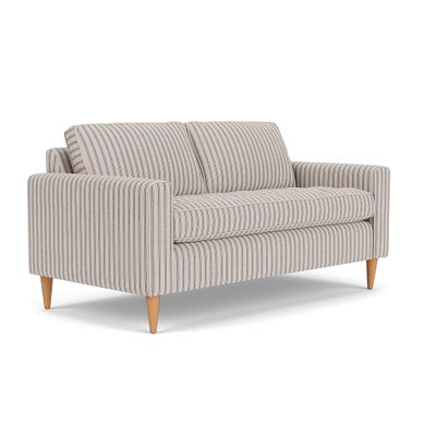 Large 2 Seater - Indigo - Kingham Stripe