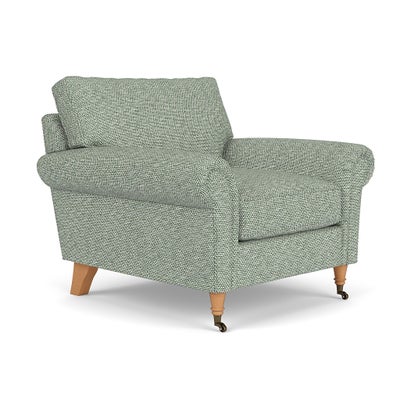 Armchair - Lake - Herringbone Weave