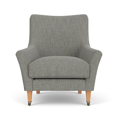 Armchair - Grey Marl - Rustic Weave